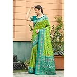 Leriya-Fashion-Kanchipuram-Cotton-Party-Wear-for-Women-Silk-Banarasi-Saree