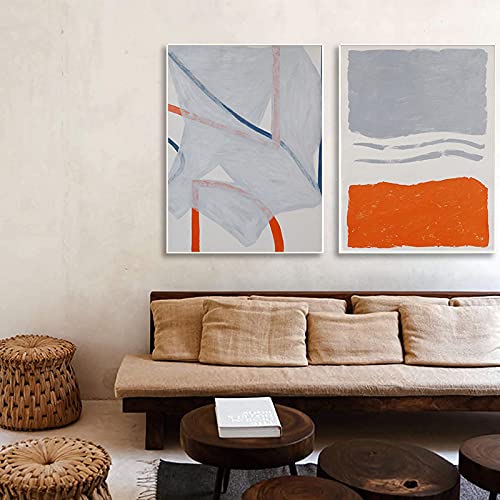 Peinture d'art mural argent abstrait en tissu non tissé haut de gamme x2
