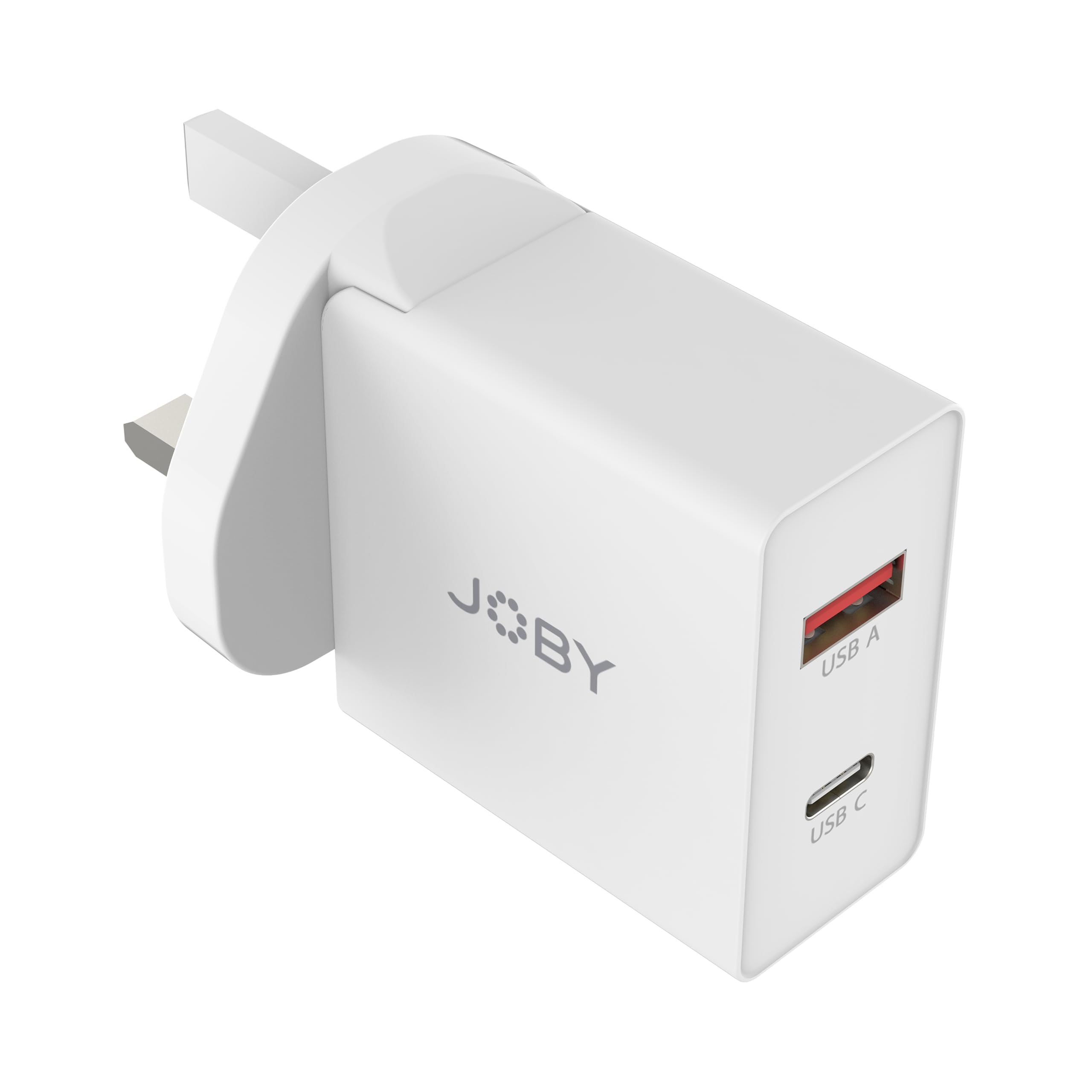 JOBY Caricatore da Parete da Viaggio 35W Dual Output PD + USB (JB01807-BWW)