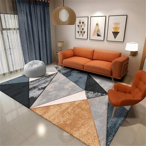 Coussin de sol enfant sous forme de grand tapis géométrique