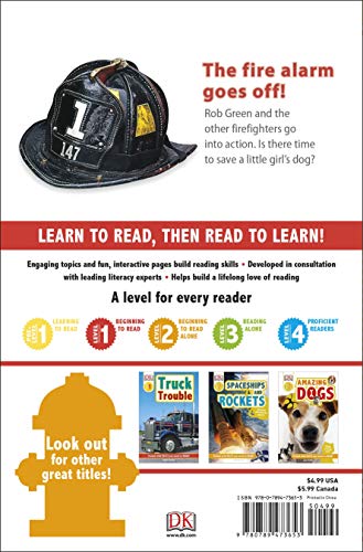 DK Readers: Jobs People Do -- A Day in a Life of a Firefighter (Level 1: Beginning to Read) (DK Readers Level 1)