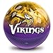Strikeforce Bowling NFL On Fire Minnesota Vikings Undrilled Bowling Ball