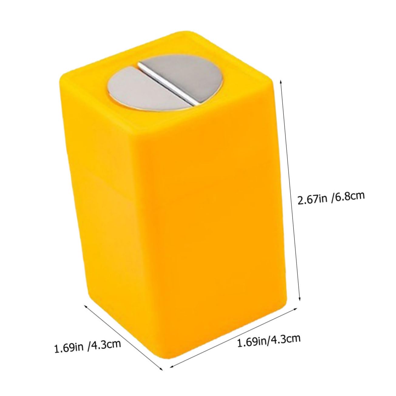 Angoily 9piezas Contenedor De Desecho De Cuchillas Portátil Caja De Reciclaje Para Cuchillas Usadas y Oxidadas Solución Segura Para Almacenamiento Barberías