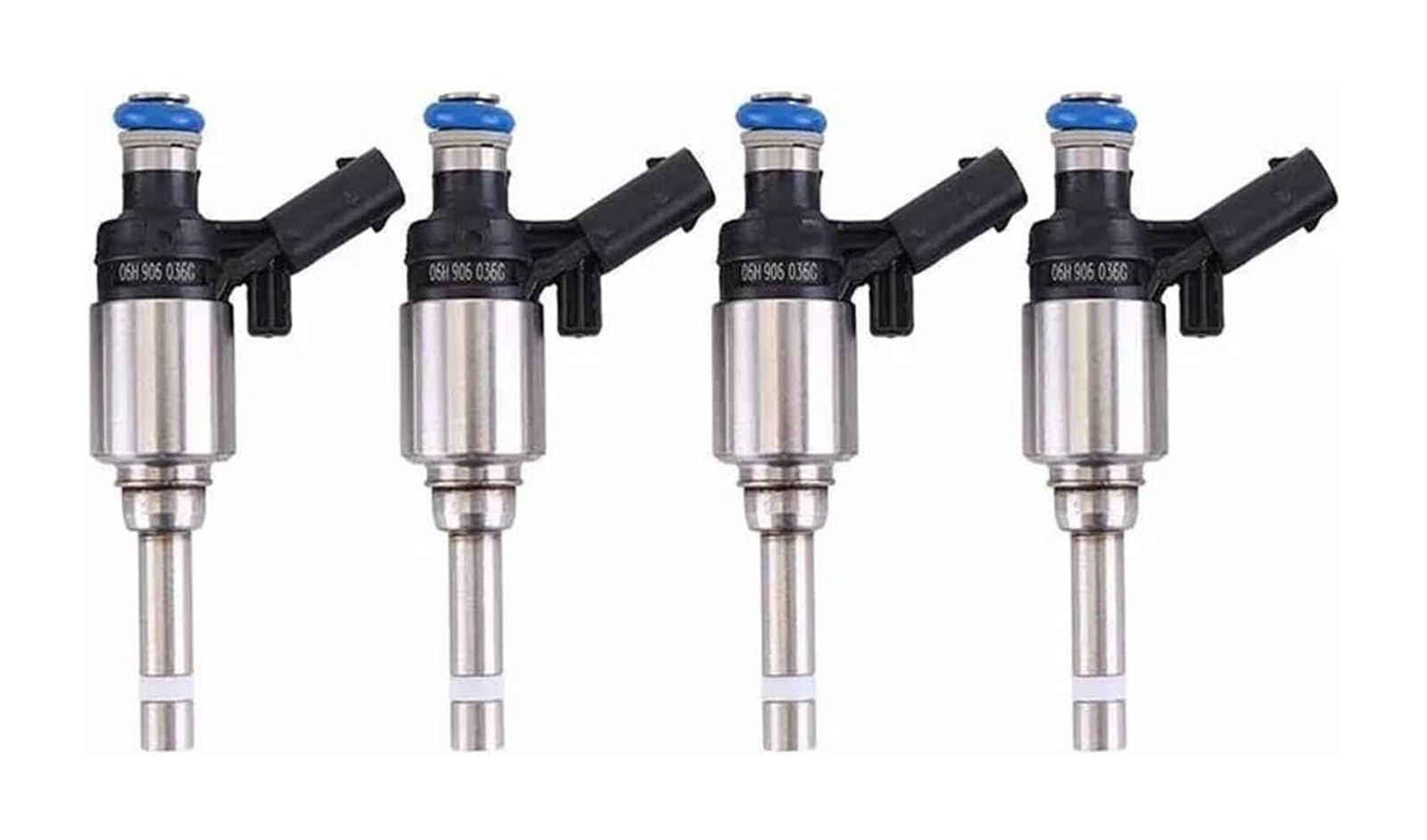 Kkiudvc One Color Car Fuel Injector For Vw For B&Eetle Cc For Eos For Passat For T&Iguan For 2.0T L4 Engine Parts 06H906036g 06H906036e 06H906036p 4Pcs Fuel Injector