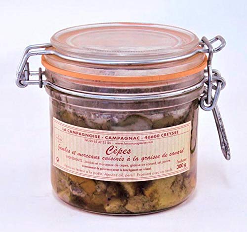 Cèpes Cuisinés à la Graisse de Canard 300g / DIRECT PRODUCTEUR