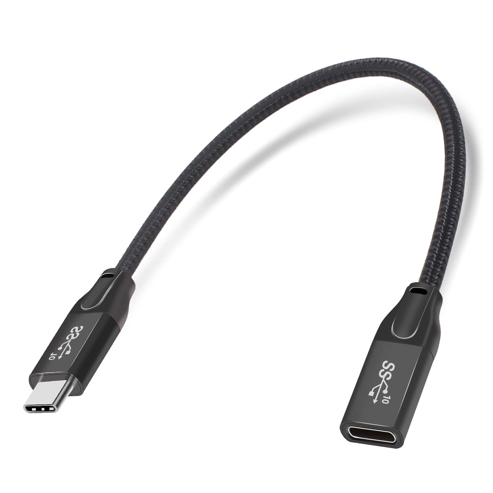 Amazon.co.jp: Mauknci USB 3.1 Type C 延長ケーブル Gen2 10Gbps 5A