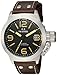 Price comparison product image TW Steel Canteen Leather Unisex Quartz Watch with Black Dial Analogue Display and Black Leather Strap CS31