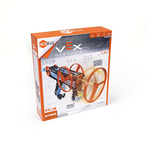 Hexbug Vex Robotics Z-360 - Ripcord Disc Launcher - Diy Top Launcher Kit - Stem Toy For Kids #TOP3