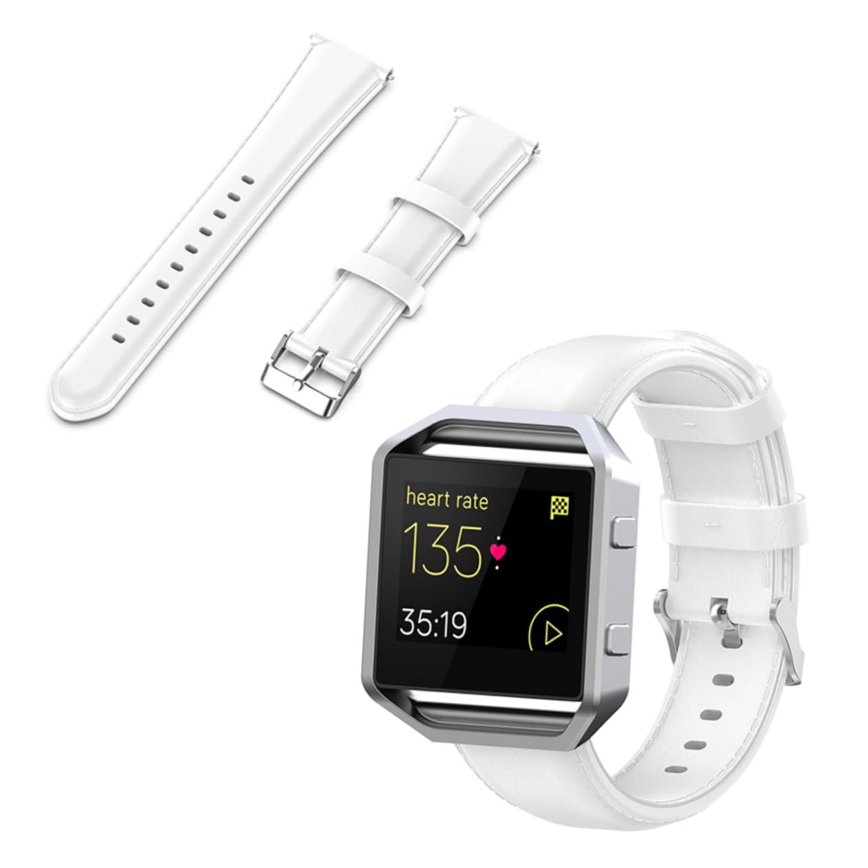 OSALADI 3 Pièces Bijoux À La Mode Bijoux De Mode Pu Bracelet De Montre x Bracelet Smartwatch Bandes Blaze Montre Intelligent