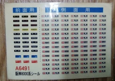 鉄道行き先表示板セット 鉄道行き先表示板セット