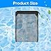 MyfatBOSS Aquarium Filter Media Bags for Aquarium with Zipper, Fine Mesh Bag Reusable Strong Polyester for Activated Carbon, Bio Filter Balls, Ceramic Rings, Filter Stones 10PCS 3.93