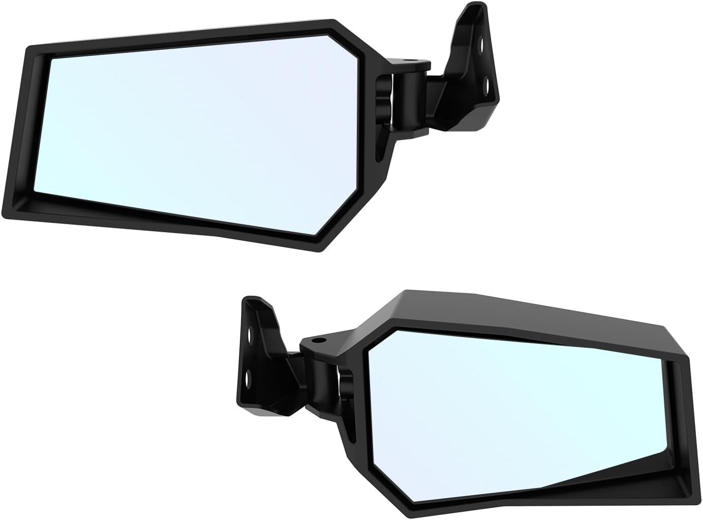 Side Rear View Mirrors for Polaris RZR XP4 1000 Turbo S 1000 900 2014-2023, Adjustable Folding Rearview Side Racing Mirrors for Polaris RZR XP 1000 Accessories(2PCS, Replace OEM #2881198)