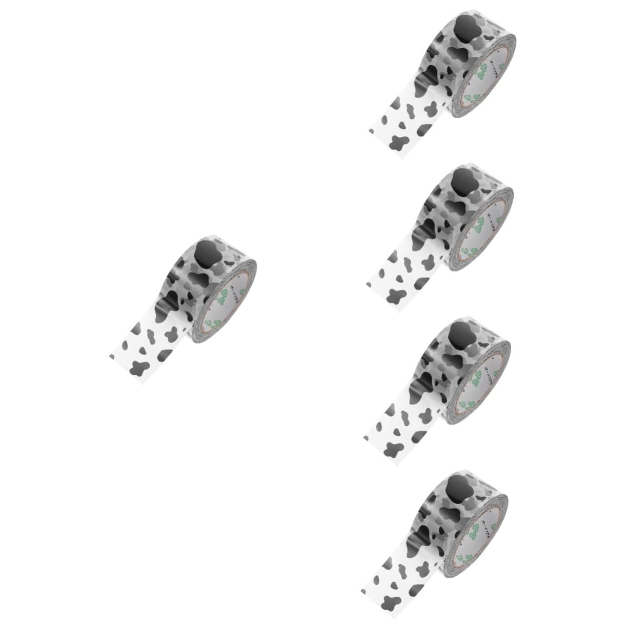 Gadpiparty 5 Nastro Adesivo Decorativo per Confezioni con Latte Nastro per Ufficio e Casa Resistente e Facile Utilizzare per Scuola e Imballaggi Cartoni