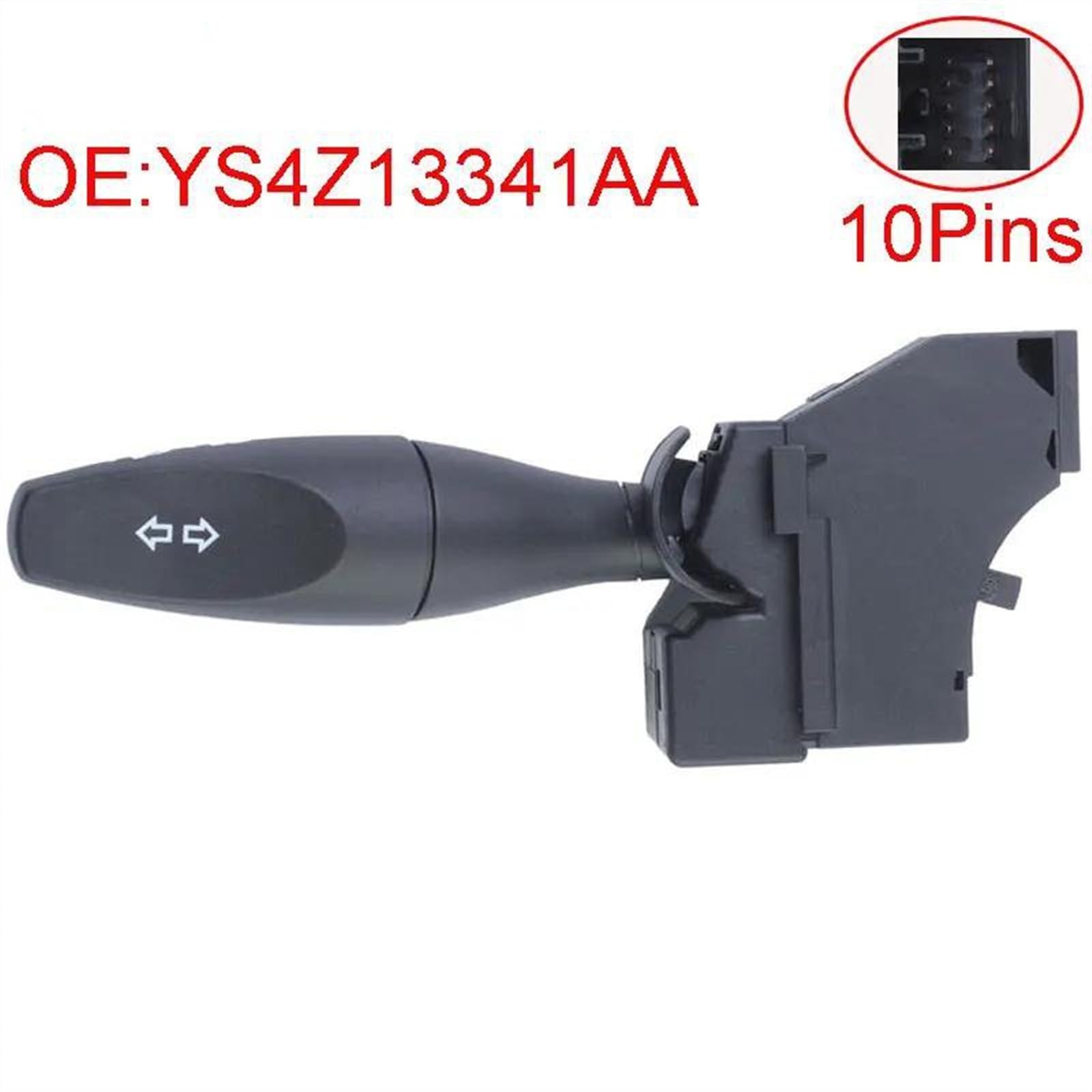 BOGIE Mando Intermitente Compatible con Ford para Focus 2.0L 2.3L 2000 2001-2005 2006 2007 YS4Z13341AA Interruptor Señal Giro para Faros Delanteros De Automóvil Interruptor Tallo Iluminación