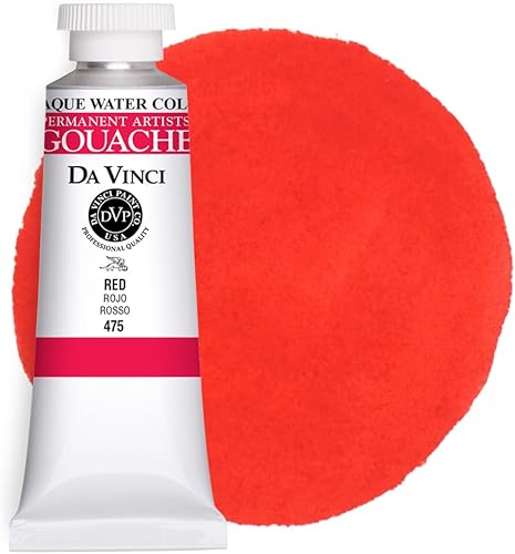 Miniatura 3 de Artists' Gouache - Pintura de acuarela opaca Tamaño 5.07 onzas, Color blanco titanio