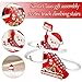 Christmas Santa Climbing Stairs Slide Toys,Santa Claus Roller Coaster Fun, Musical Snowman Ski Slope with LED Light and Music, Automatic Stair LED Music Motion Playset, New Year's Gifts for Kids