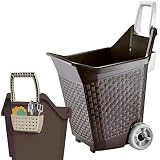 Bama Spa Trolley für Garten Geräte Gartenhelfer Transport Werkzeug Sackkarre Hand Wagen