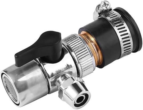 Miniatura 8 de Leadigol 1 juego de válvula de conector, conector de tubo, adaptador de grifo, válvula desviadora, contador, filtro de agua, válvula de un solo