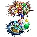 Decorazioni da Parete Super Mario Adesivi Murali Mario Bros Decorazioni Murali Mario Adesivi da Parete per Camerette per Bambini