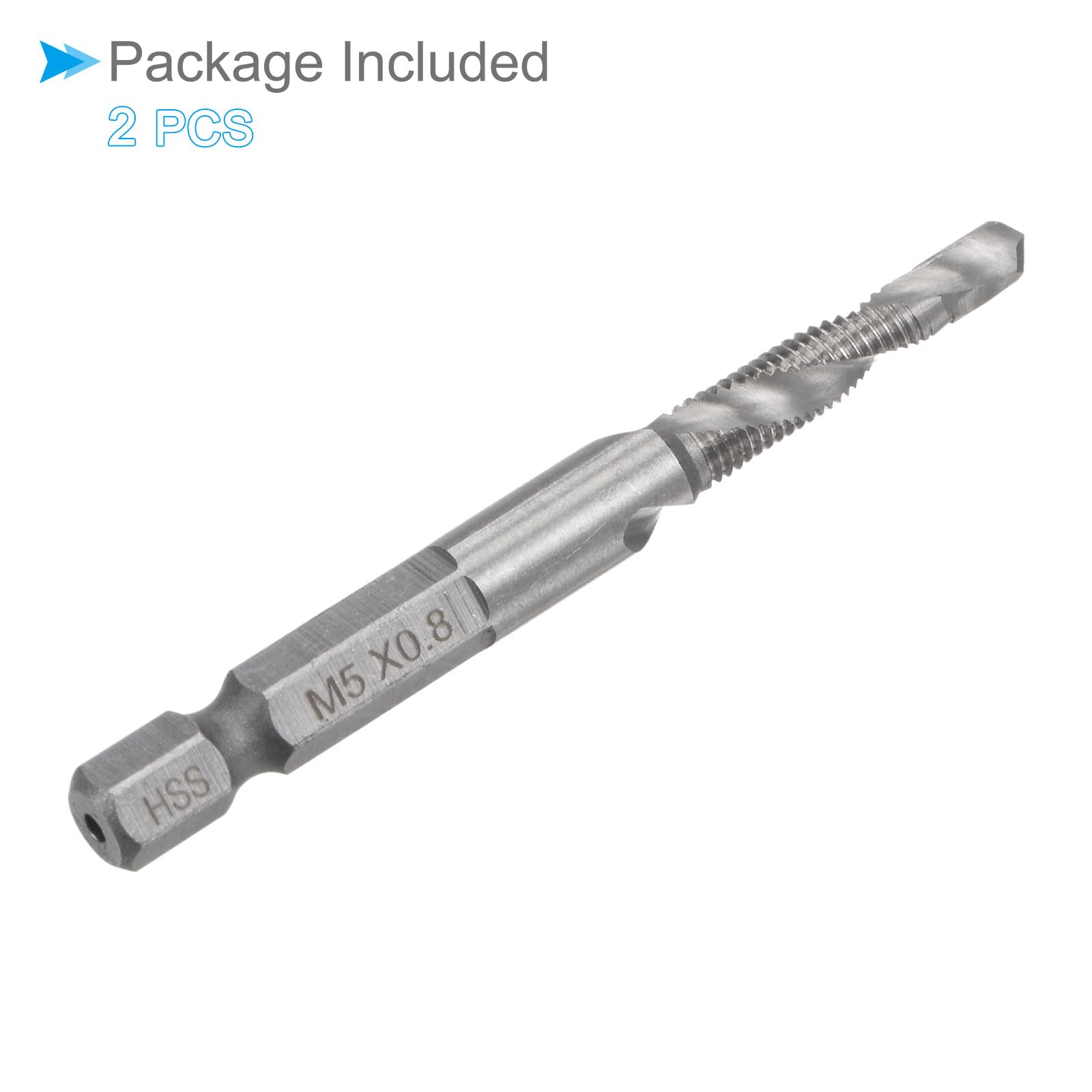 Amazon | CoCud コンビネーションドリルタップビット M5 x 0.8 Amazon | CoCud コンビネーションドリルタップビット M5 x 0.8