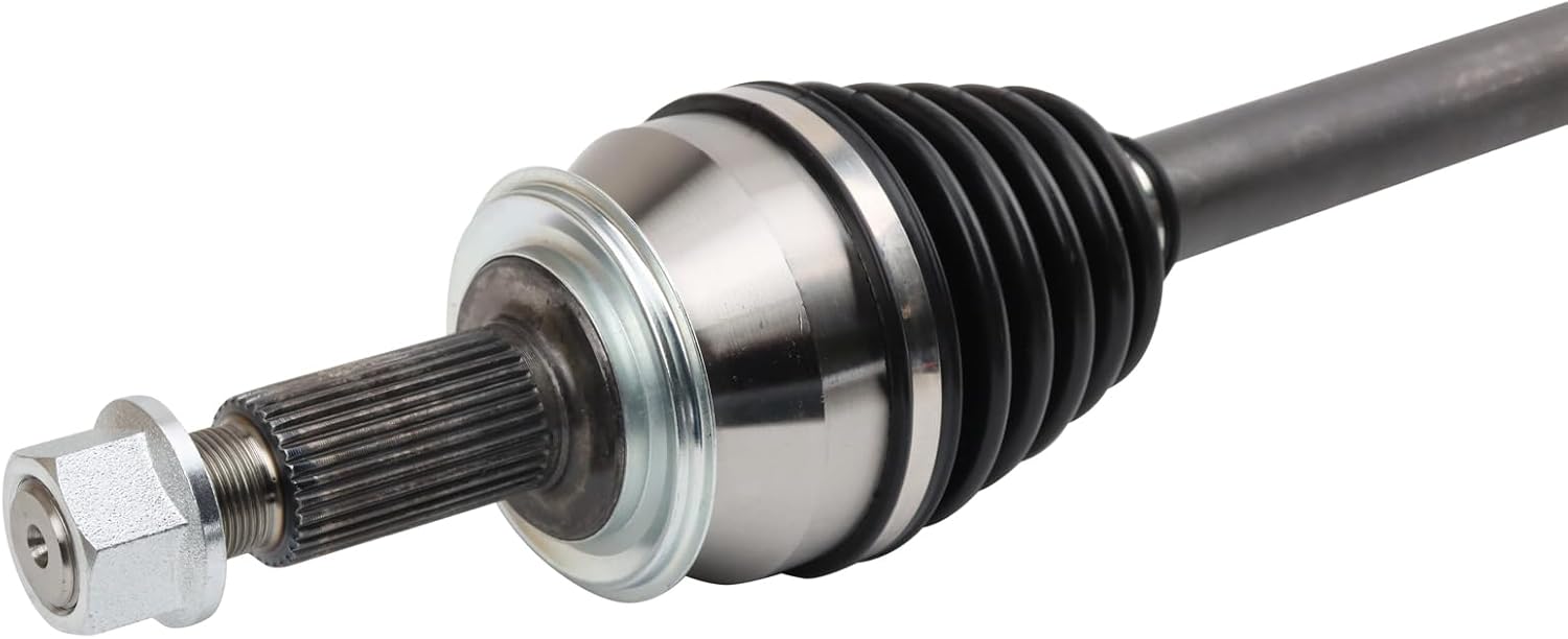 TRQ Front Left CV Axle Shaft Assembly Driver Side Compatible with 2019-2023 Nissan Altima