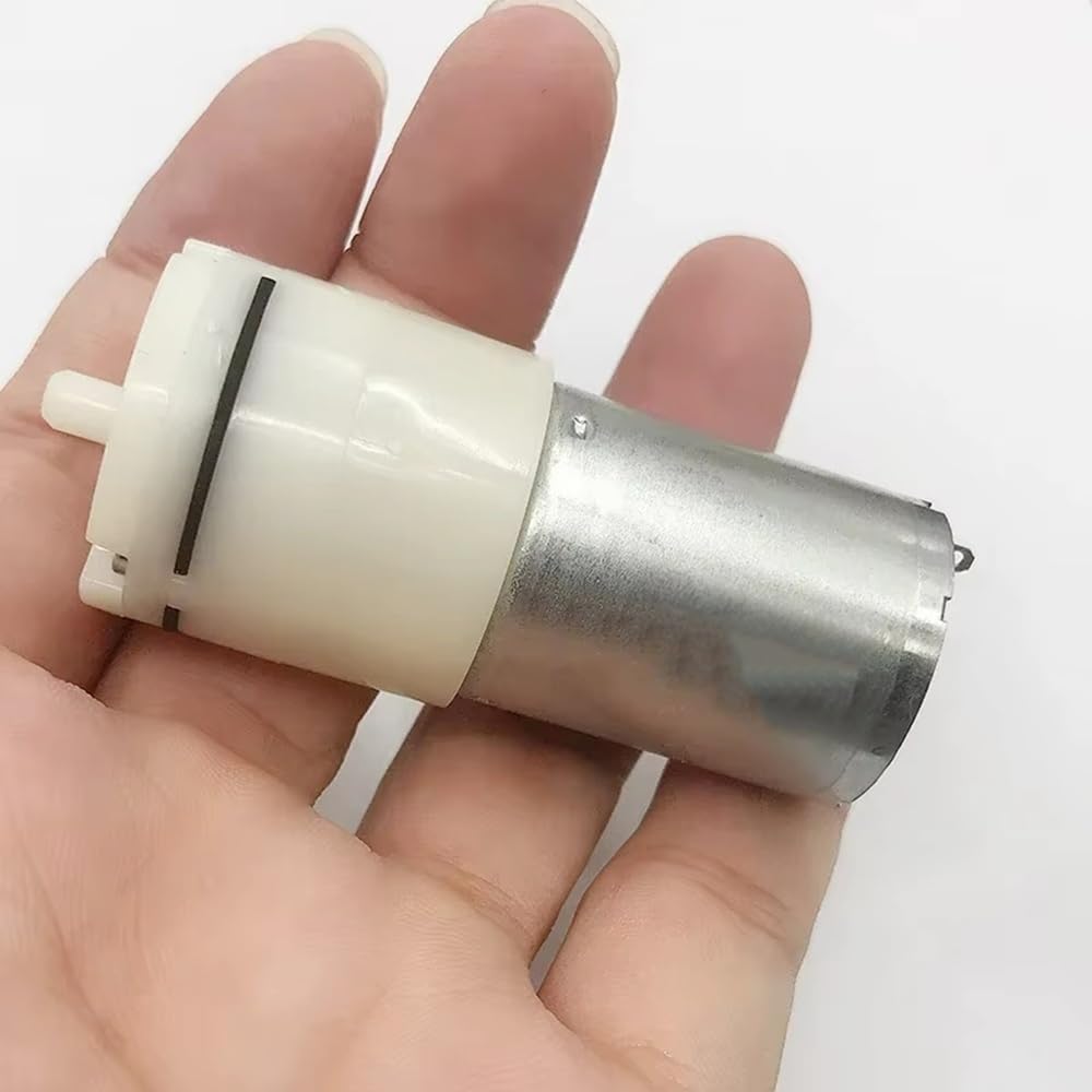 Pompa silnikowa 370, DC 3-24 V mikro mini pompa próżniowa do akwarium, pompa kontroli przepływu tlenu, cyrkulacja wody i filtracja