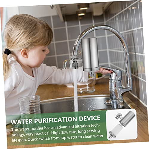 Purificador para lavabo Gatuida de acero inoxidable para un agua potable limpia y sana 6
