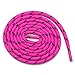 Produktbild King of Trade Schnürsenkel 5 mm rund 150 cm 2# pink-schwarz