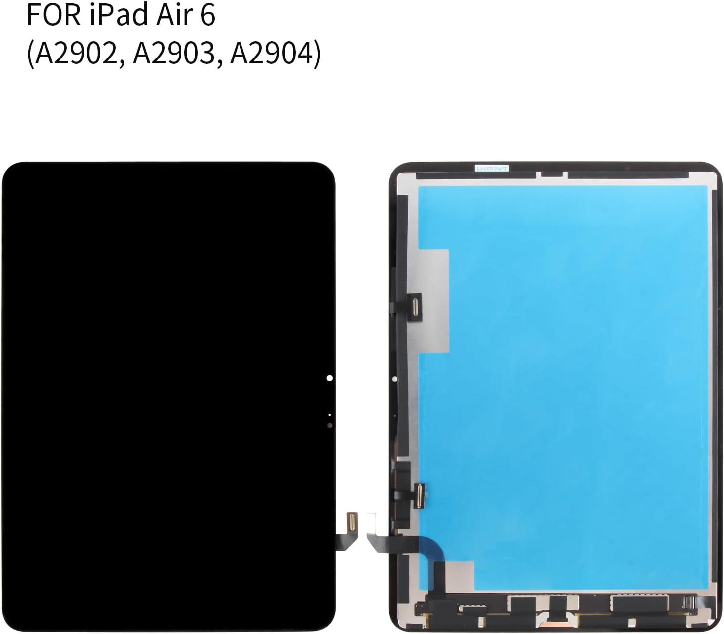 for iPad Air 6 11" 2025 M3 Replacement Screen LCD Display Digitizer Full Assembly with Repair Tools for A3267 A3270 A3266 | Model A3267 A3270 A3266 To Fix Broken/Craked Touch Digitizer & Liquid Crystal