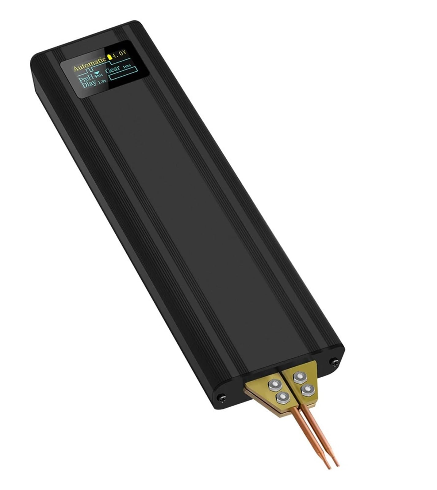 Zgrzewarka punktowa akumulatorowa, Ręczna zgrzewarka punktowa DIY przenośna zgrzewarka punktowa z blachą niklową 0.1-0.2mm do 18650 bateria litowa narzędzie do spawania spawalniczego do przemysłowego