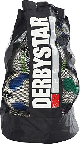 DERBYSTAR Unisex's Ball Bag, Black, One Size