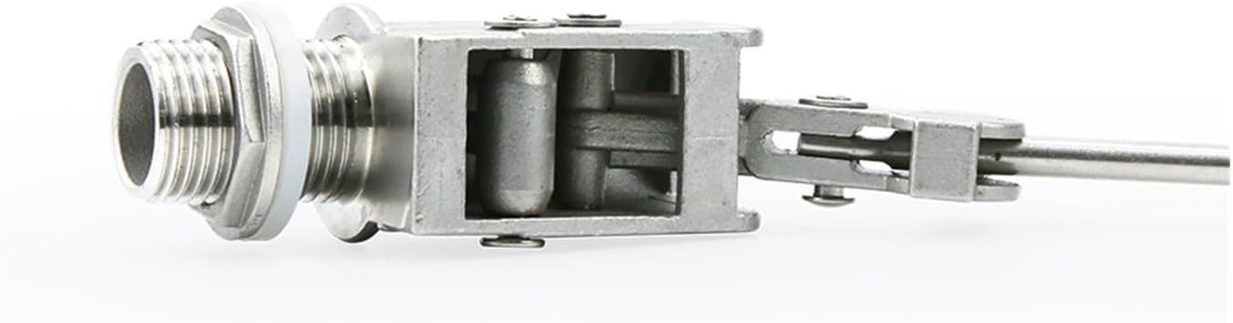 1/2" Stainless Steel 304 Water Tank Float Ball Valve DN15 High Temperature Resistance 200 Degree(Type A)