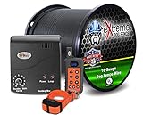 Electric Dog Fence + Remote Trainer - 1 Dog / 1500' of 16 Gauge Underground Dog Fence Wire (Up to 1 Acre) - Dual Solution to Contain and Train Your Dog(s) with a Single Collar…