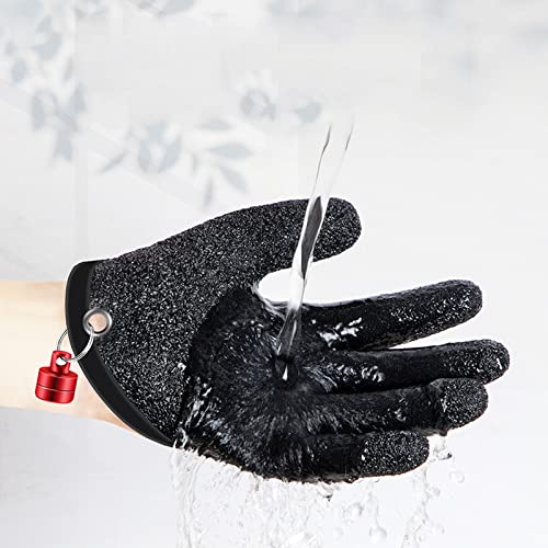 CTForest Fishing Gloves, Cut-resistant Gloves, Waterproof Fishing Gloves, with Magnetic Closure for Easy Portability (Left Hand) - Image 2