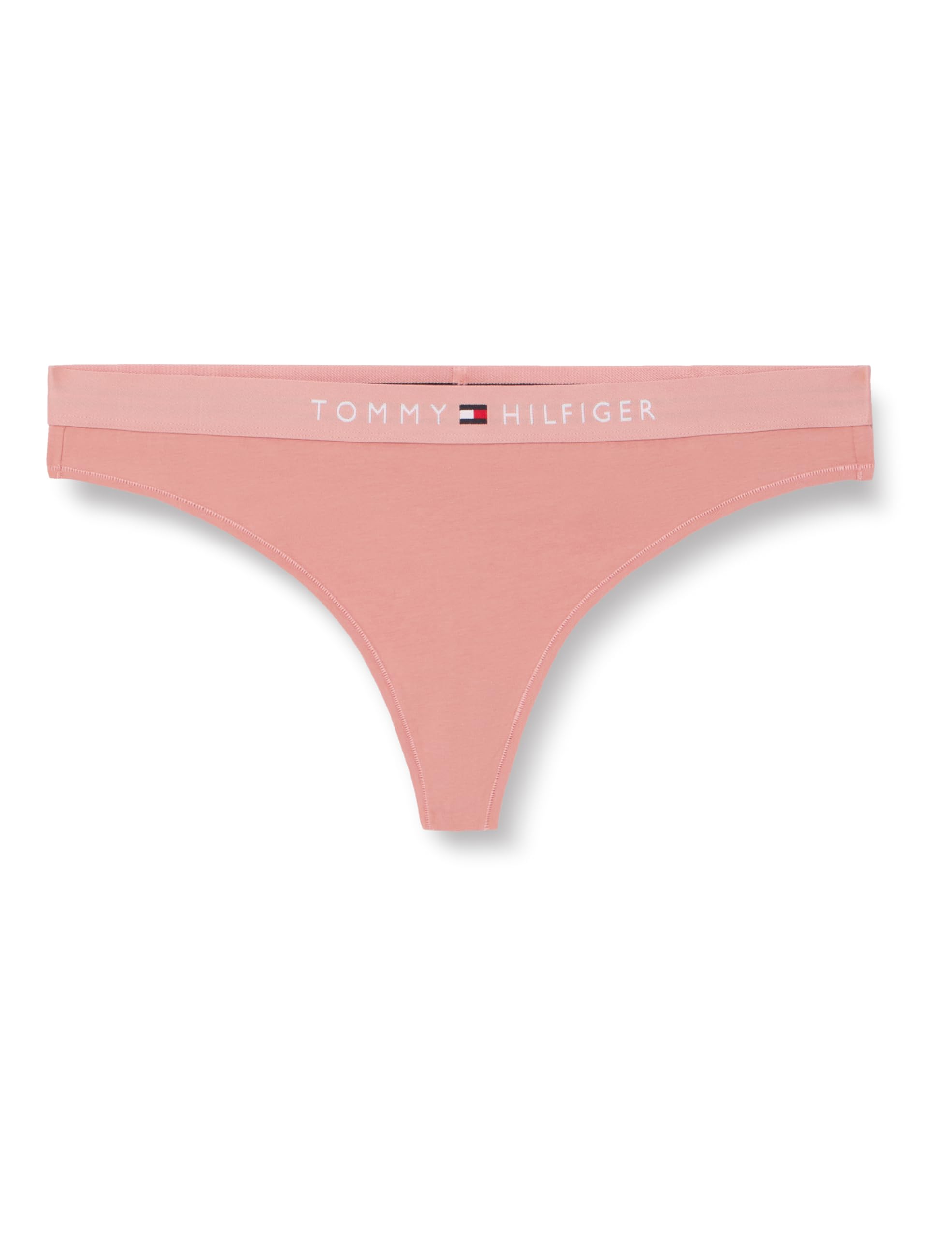Tommy Hilfiger Women's Thong (Ext Sizes) Uw0uw04146 Thongs, Pink (Teaberry Blossom Other Version), XL