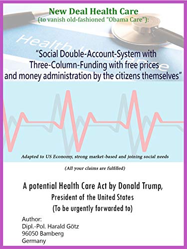 "Social Double-Account-System with Three-Column-Funding with free prices and money administration by the citizens themselves" Adapted to US Economy, ... Care (to vanish old-fashioned "Obama Care")