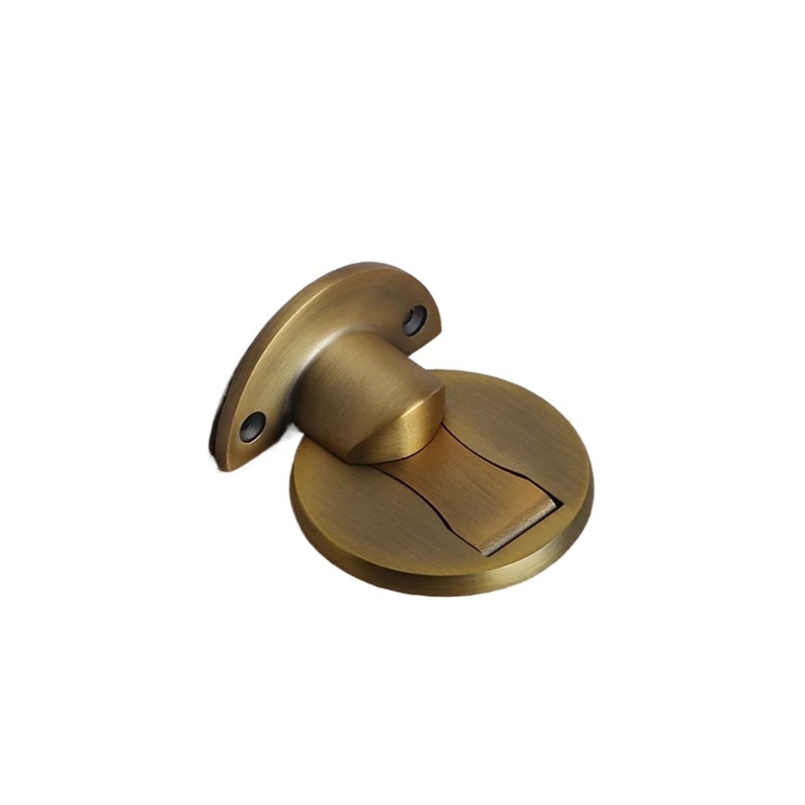 BSAXITHZB Door Stopper 304 Stainless Steel Punch-Free Invisible Furniture Hardware(Yellow Bronze)