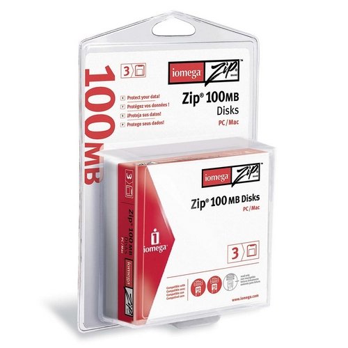 Iomega 3Pk Zip 100Mb Clamshell Pc/Mac ( 32603 ) (Discontinued By Manufacturer) #TOP7