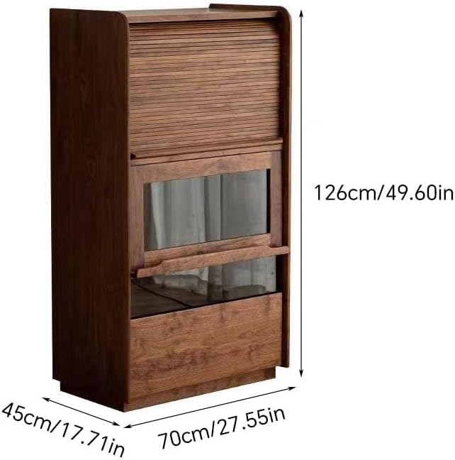 Sideboard Cabinet Solid Wood Sideboard Cabinet Living Room Cabinet Kitchen Dining Side Storage Cabinet Sideboard Cabinet with Drawers