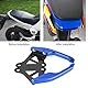 Universal D Aluminium Motorrad Passagier Rear G Handle Rail Kit Pil G Bar for Rear Rear G Bars for Pil Passenger Rear G Bars Handle Kit (Blue)