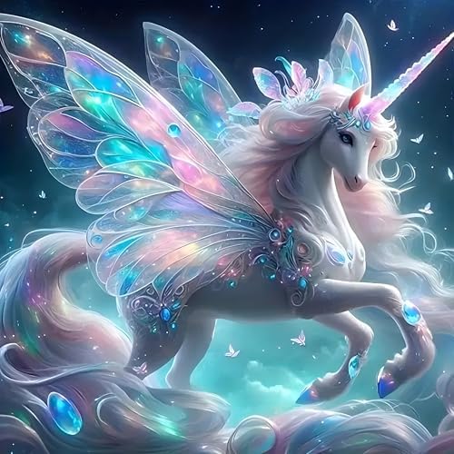 Xylogist Unicorn Diamond Art Kits for Adults-5D Diamond Painting ...