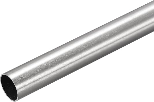 sourcing map 304 Stainless Steel Tube, OD 15mm x 0.5mm Wall Thick 400mm Length Capillary Metal Tubing for Industry Machinery