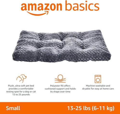 Amazon Basics DF2018201-23 Machine Washable Plush Pet Bed And Dog Crate Pad thumb #5