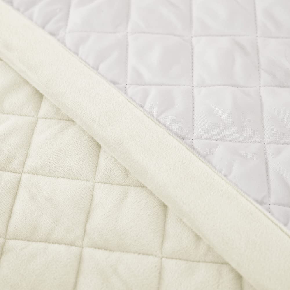 WONGS BEDDING Tagesdecke Bettüberwurf 240x260 cm Steppdecke Doppelbett gesteppt Kristallsamt 3 teilig Bettdecke Stepp Decke Tagesdecken mit 2 Kissenbezug 50 x 75cm für Schlafzimmer