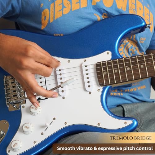 Image of Vault ST1 Premium Electric Guitar - Metallic Blue
