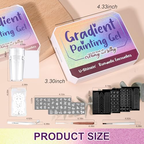 Set de Gel para Uñas Gradient con 16 Colores Neón miniatura 7