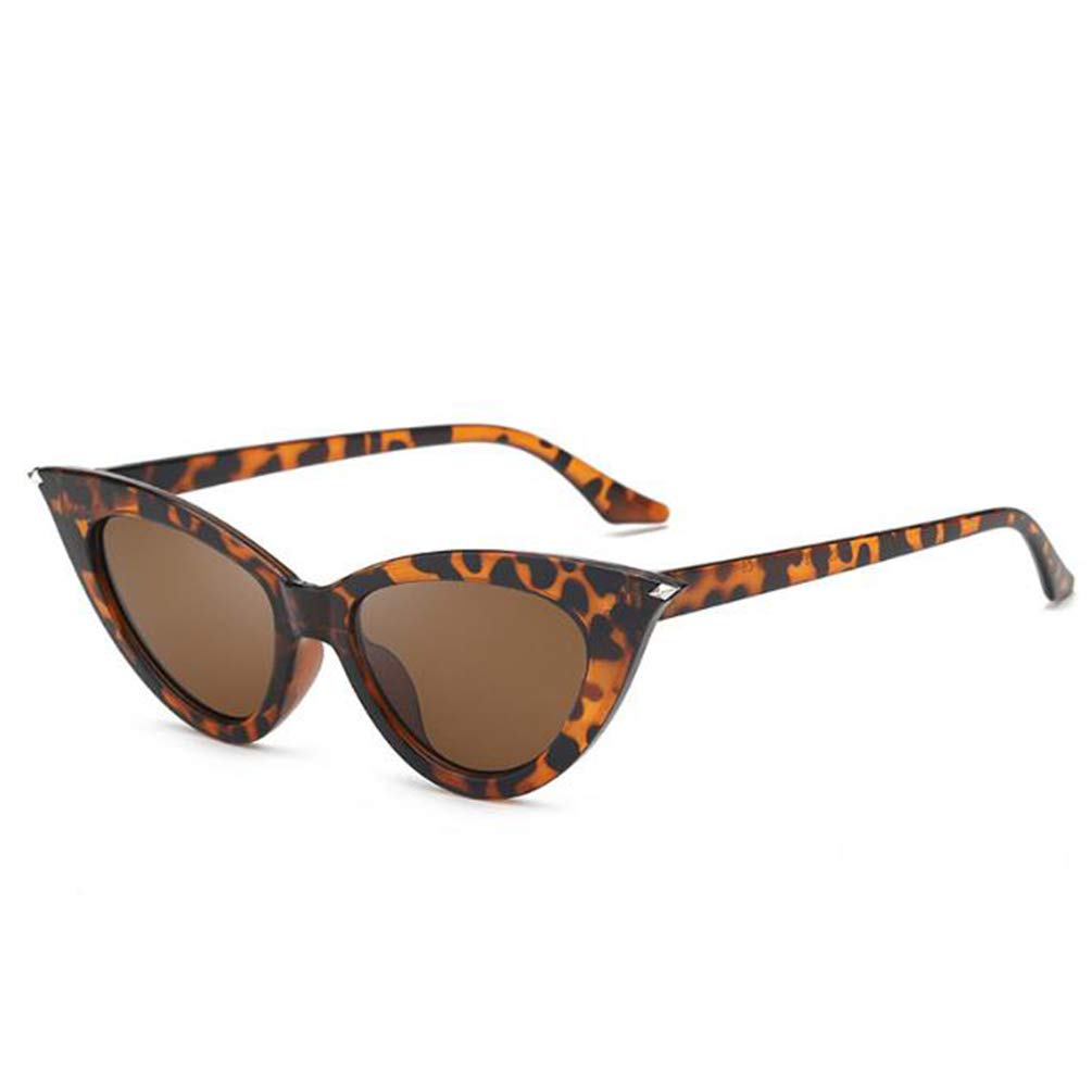 Retro Triangle Sunglasses Narrow Cat Eye Sunglasses for Women Clout Goggles Plastic Frame