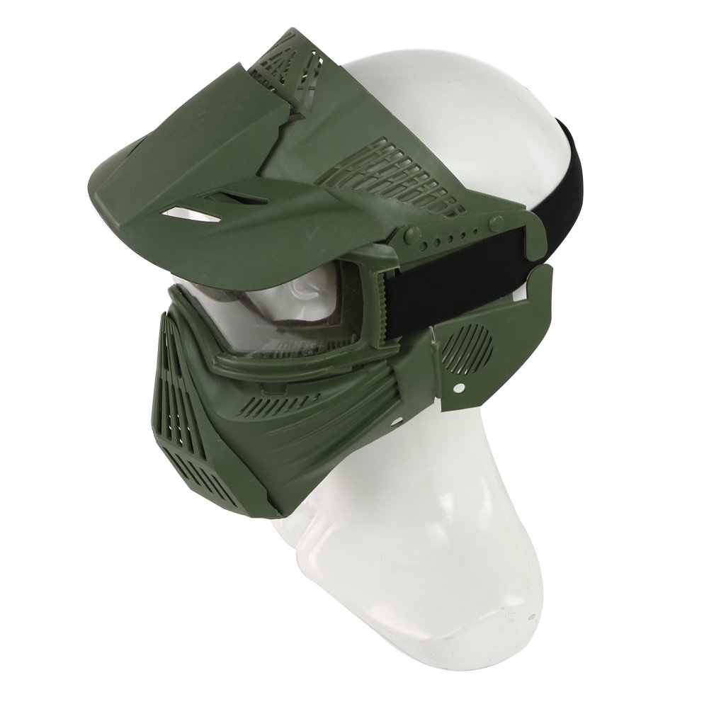 Maschera Softair Maschere Paintball Airsoft Tattico Full Face Protettiva Gear Mask Halloween Costume Accessori