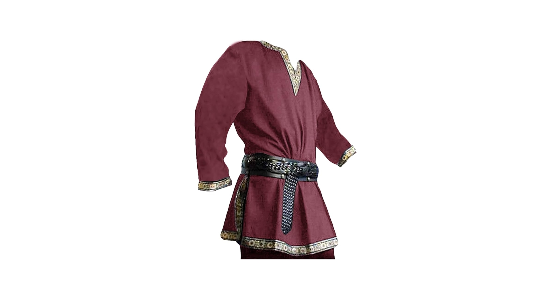 Amazon.com: Gafeng Mens Medieval Costume Renaissance Pirate