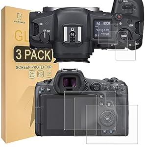 Mr.Shield Displayschutzfolie für Canon EOS R5 Serie (3+3 Pack)